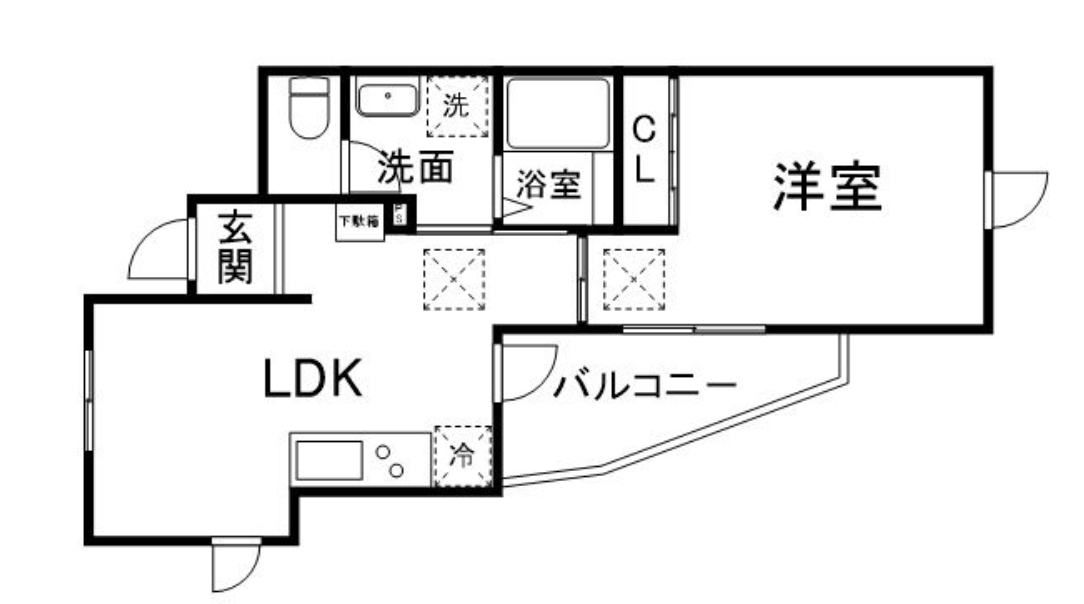 福岡市中央区桜坂の賃貸物件