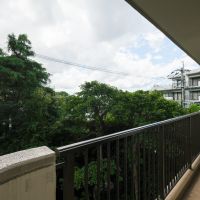 福岡市中央区谷の賃貸物件/もちろんバルコニーからも一面みどり