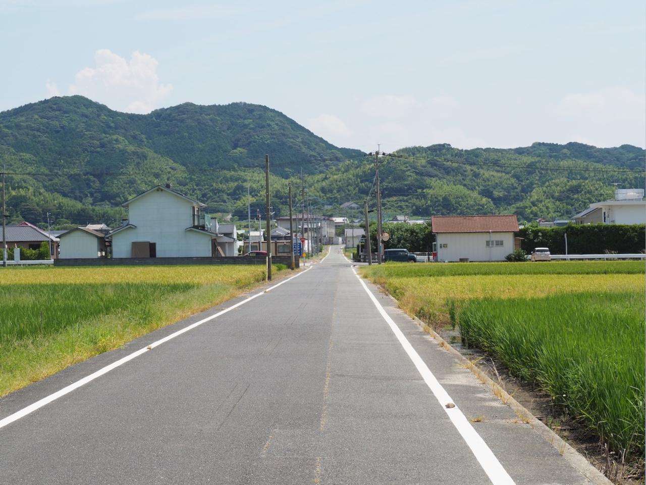福岡県福津市勝浦の賃貸物件/とってものどかな環境です。
