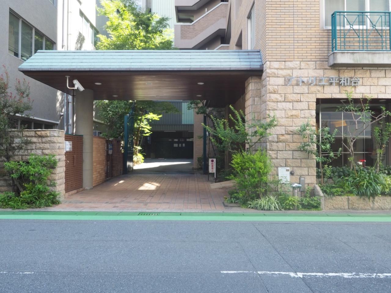 福岡市中央区大手門の賃貸物件/建物入り口。