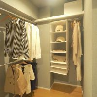 福岡市中央区桜坂の売買物件/大容量のウォークインクローゼット。