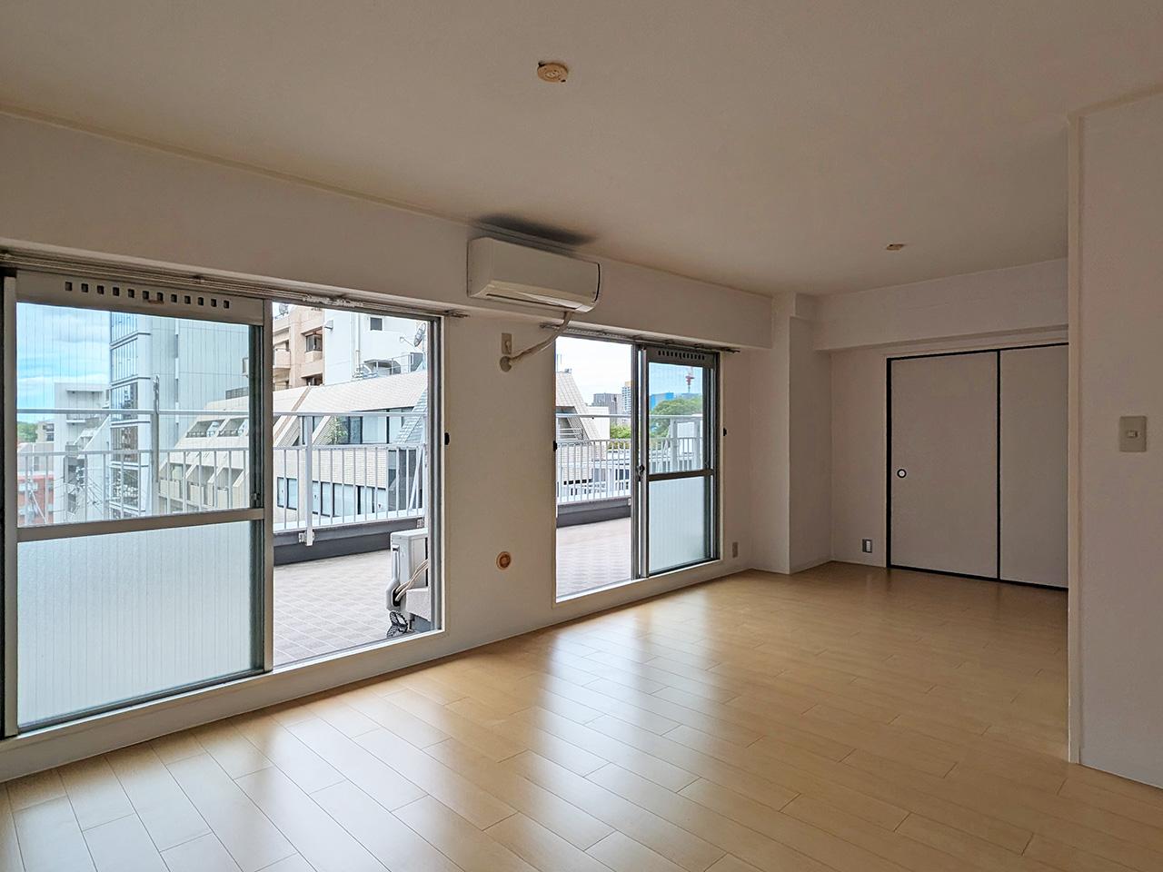 福岡市中央区赤坂の賃貸物件/街中でルーバルのある暮らしをどうぞ。
