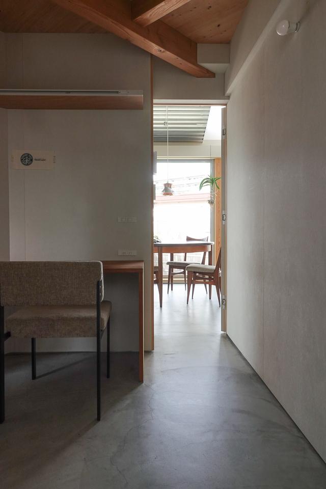 福岡市中央区笹丘の賃貸物件/書斎からみたダイニング