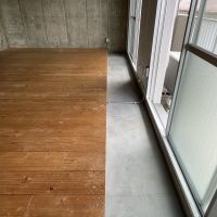 福岡市中央区平和の賃貸物件/植物を気にせず置くことができる、インナーテラス。
