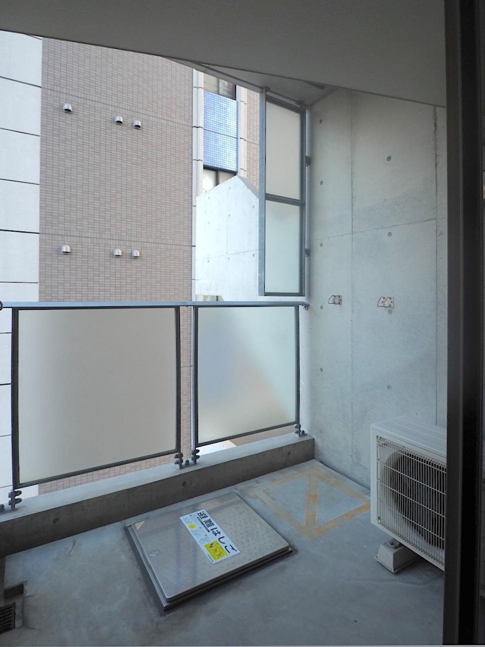 福岡市中央区赤坂の賃貸物件/南向きのバルコニー。