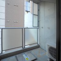 福岡市中央区赤坂の賃貸物件/南向きのバルコニー。