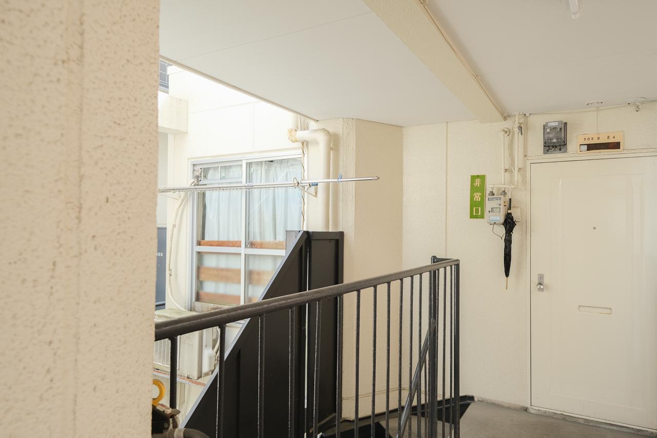 福岡市中央区舞鶴の賃貸物件/いいなと思ったのは共有部が明るいところ