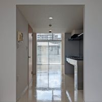 福岡市城南区田島の賃貸物件/玄関からお部屋まで一直線に抜ける視界。