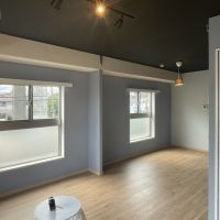 福岡市博多区春町の賃貸物件/天井には墨を使った特殊な塗料。