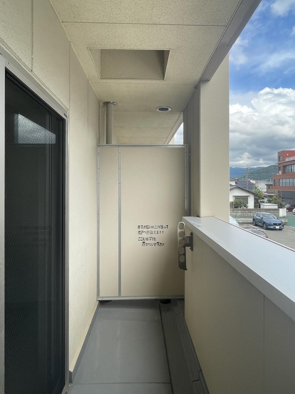 福岡市博多区春町の賃貸物件/バルコニー