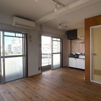 福岡市南区大楠の賃貸物件/小さめなダイニングテーブルを置いても良さそう。