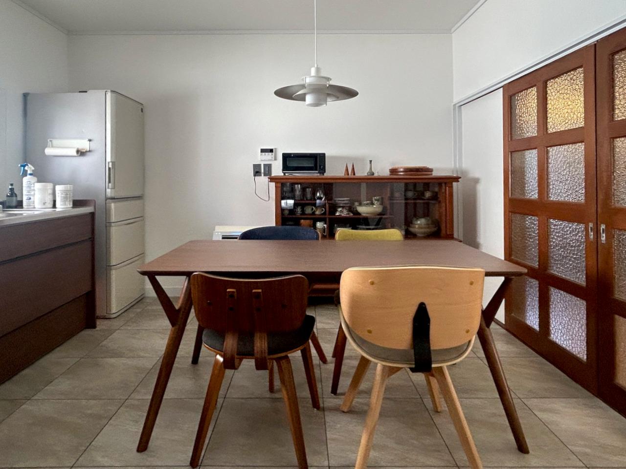 福岡市城南区田島の売買物件/ダイニングスペースも内装をリニューアルして綺麗になりました。