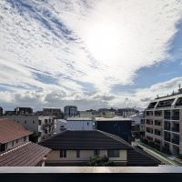 福岡市早良区昭代の賃貸物件/周囲に高い建物が無いので、空が広く見渡せます。