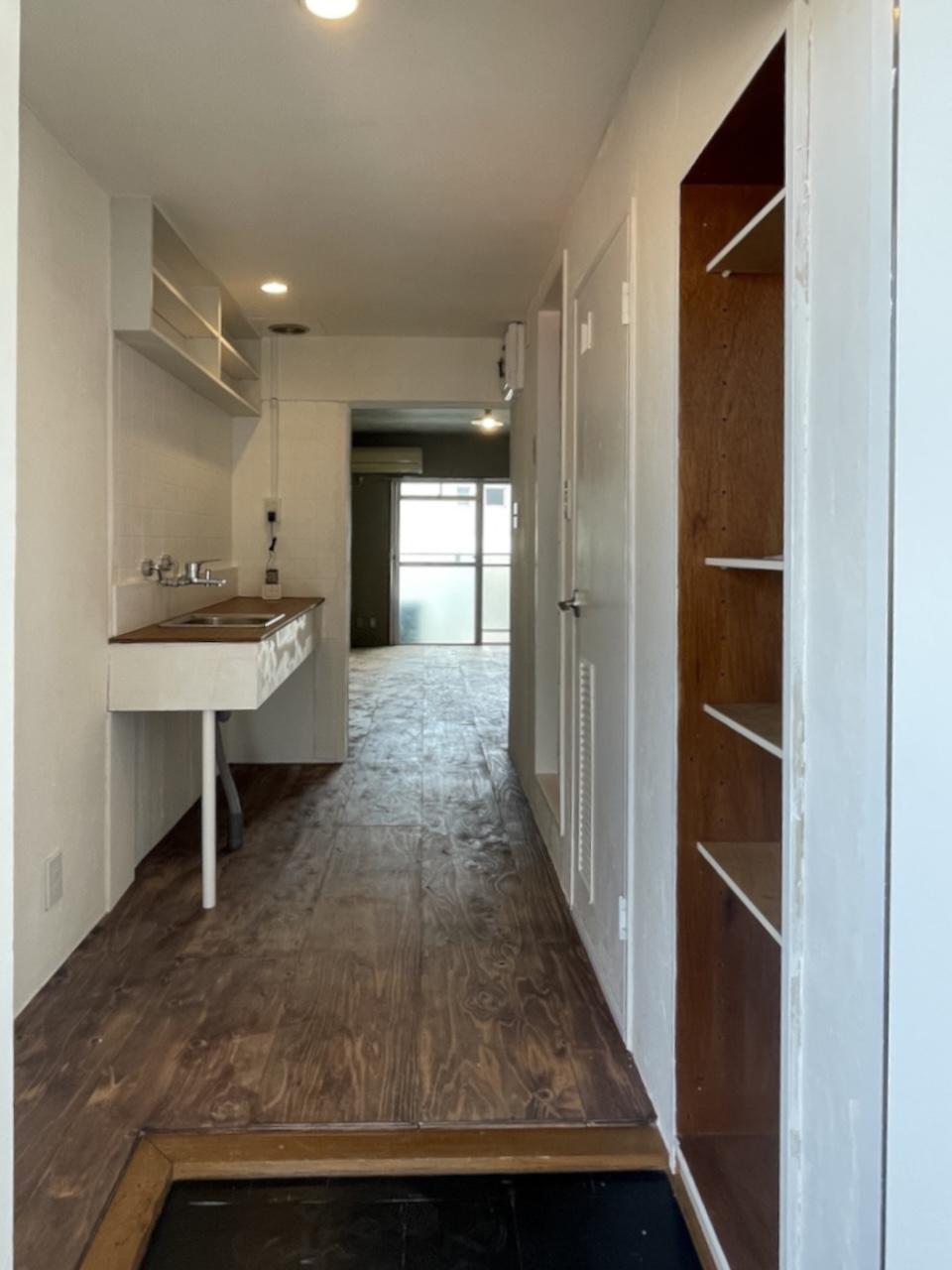 北九州市小倉北区井堀の賃貸物件/ミニマムなワンルームですが、おしゃれな空間でワクワクします。