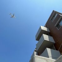 福岡市南区高宮の売買物件/上空を飛行機が通過しますので、通過音は聞こえます。