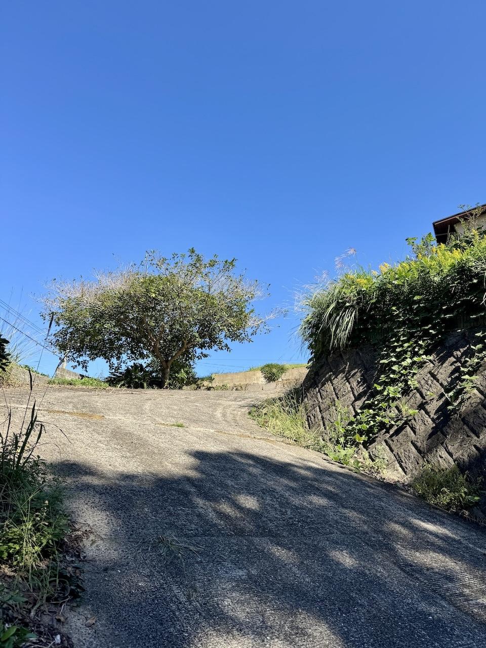 福岡県糸島市志摩芥屋の売買物件/なかなかの勾配です