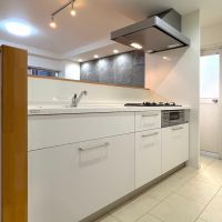 福岡市中央区平尾の賃貸物件/キッチンの使い勝手よし。ついでに都市ガス。