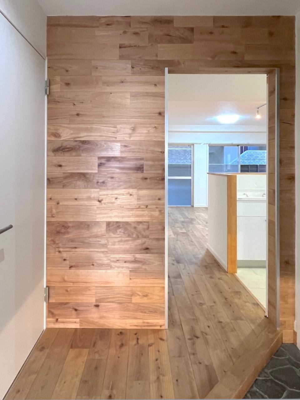 福岡市中央区平尾の賃貸物件/こんなところに木の壁。