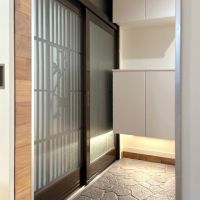 福岡市中央区平尾の賃貸物件/玄関は昔の名残が