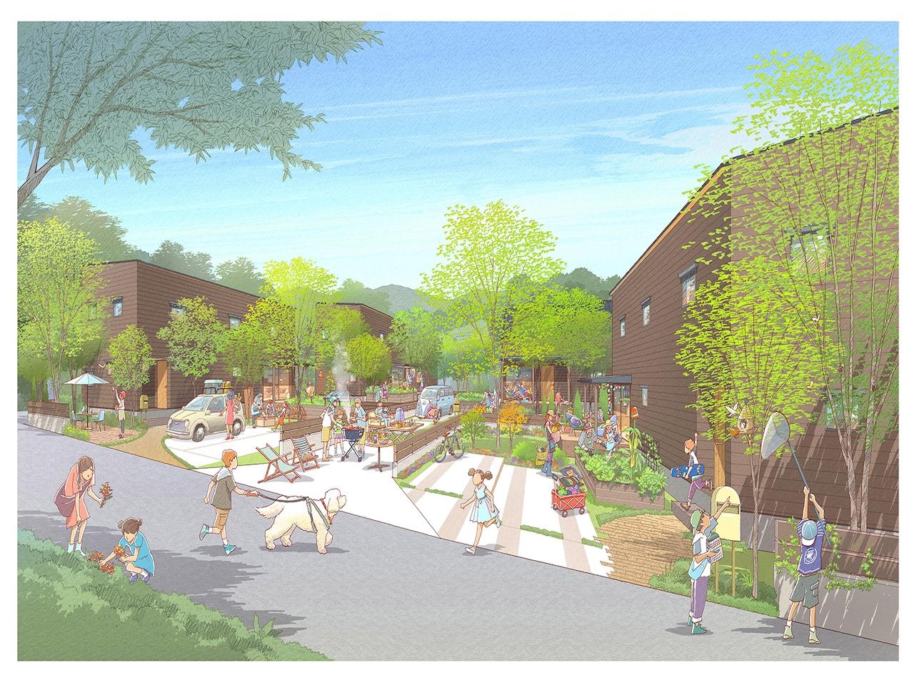 佐賀県鳥栖市今泉町の売買物件/「森を感じられる」をコンセプトの戸建分譲地