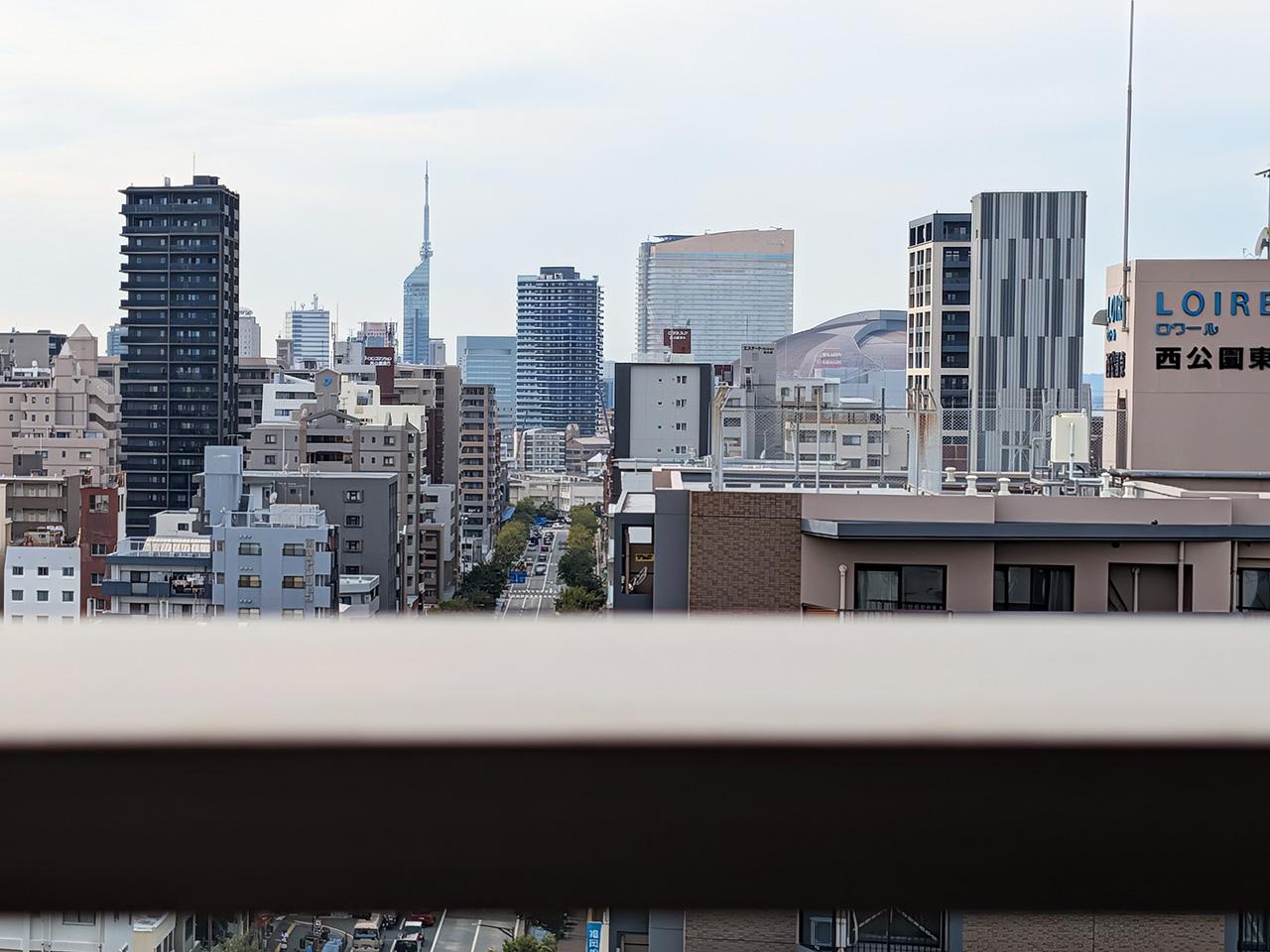 福岡市中央区港の賃貸物件/福岡タワーとドームが拝めます。