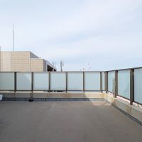 福岡市中央区港の賃貸物件/洋室その2から出た反対側にも、独立したルーフバルコニーが。