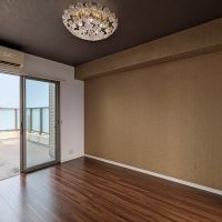 福岡市中央区港の賃貸物件/洋室その2。お部屋の両側にバルコニーが面しています。