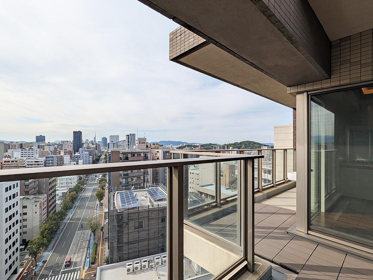 福岡市中央区港の賃貸物件/見てください、この抜け感。