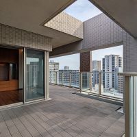 福岡市中央区港の賃貸物件/さて、お待ちかねのバルコニーのご紹介です。