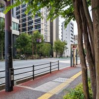 福岡市中央区港の賃貸物件/バス停まで徒歩1分。