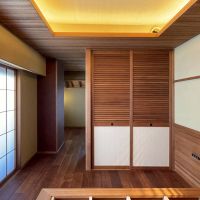 福岡市中央区梅光園の売買物件/寝室。細かい箇所まですべて職人の技が光ってます。