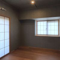 福岡市中央区梅光園の売買物件/北側洋室。右手の収納は将来的に寝室と繋げることが可能なように施工しております。