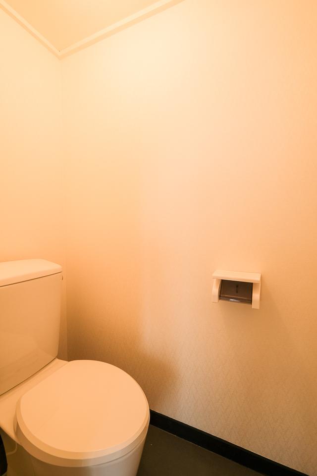 福岡市城南区茶山の賃貸物件/トイレは新しいものに交換されています。