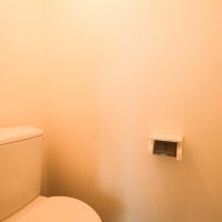 福岡市城南区茶山の賃貸物件/トイレは新しいものに交換されています。