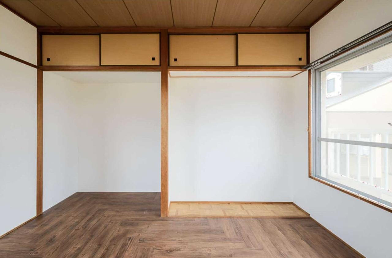 福岡市城南区茶山の賃貸物件/押入れだった空間はディスプレイの場にどうでしょう？