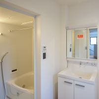 山口県防府市八王子の賃貸物件/水回りはややコンパクトなつくり