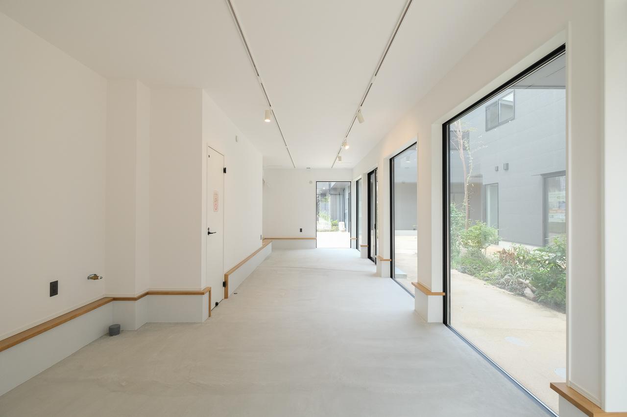 山口県防府市八王子の賃貸物件/1階はぜんぶ土間のあきないタイプ。飲食でも、物販でも、本格的お店を始めたい方におすすめです。