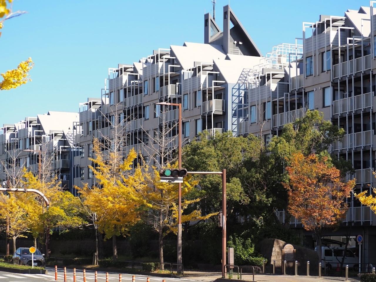 福岡市早良区西新の賃貸物件/よかトピア通りに通るたびに気になる存在感。