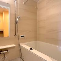 福岡市城南区飯倉の賃貸物件/浴室乾燥機付きのバスルーム。