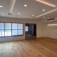 福岡市中央区荒戸の賃貸物件/夜は間接照明だけで過ごす、しっとりした時間も似合いそうです。