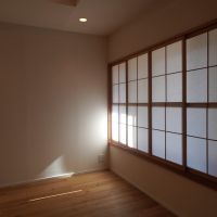 福岡市中央区荒戸の賃貸物件/障子のある、和モダンな雰囲気。