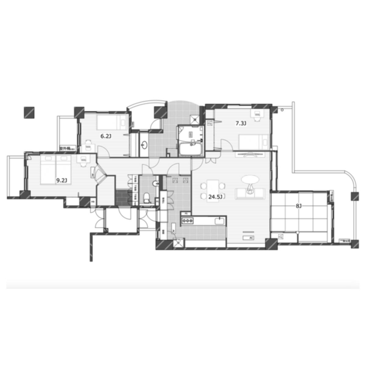 福岡市中央区荒戸の賃貸物件