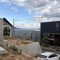 福岡市西区生の松原の売買物件/外構は未施工のため、お好きにどうぞ。