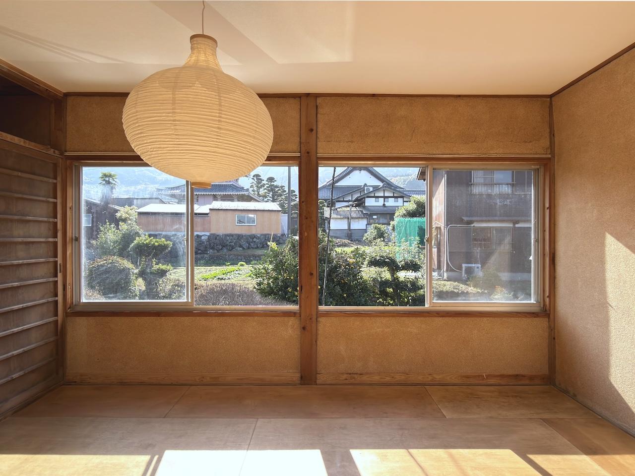 福岡県うきは市吉井町屋部の売買物件/お隣の2階洋室。こちらからの眺望も・・・。