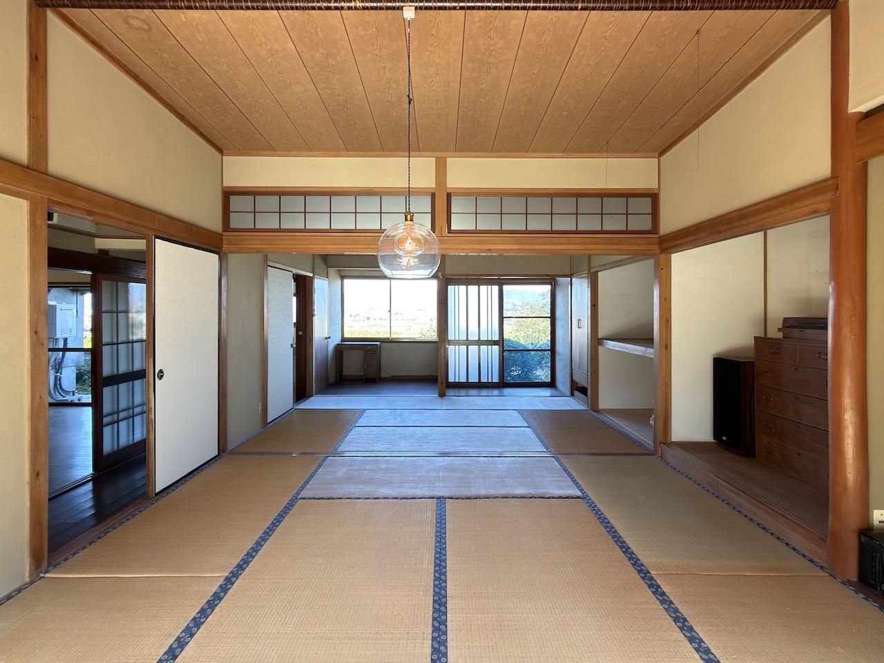 福岡県うきは市吉井町屋部の売買物件/1階和室。なんと14畳。