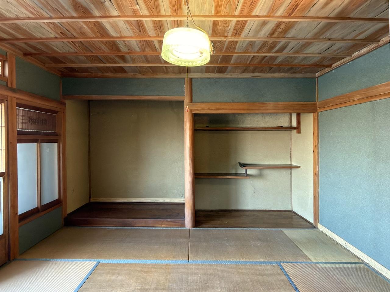 福岡県うきは市吉井町屋部の売買物件/そんな眺望を楽しる2階和室。