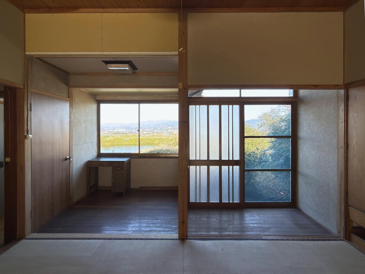 福岡県うきは市吉井町屋部の売買物件/左はワークスペースとして使ってほしいところ。