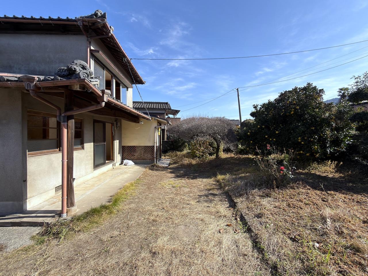 福岡県うきは市吉井町屋部の売買物件/ちなみにお庭も広め。