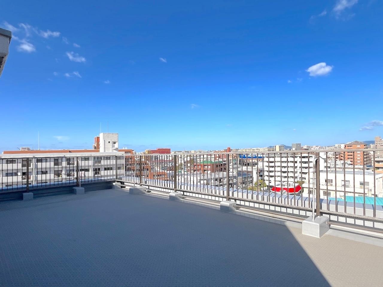 福岡市南区向野の賃貸物件/水栓もあるので植栽を置くのも良さそうです。