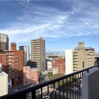 福岡市早良区高取の賃貸物件/バルコニーからの眺望。